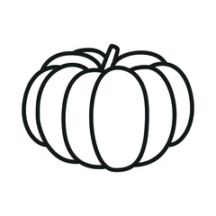 Pumpkin Icon, Pumpkin Vector, Fall Harvest, Thanksgiving Pumpkin, Gourd Icon, Halloween Pumpkin Vector Illustration Background