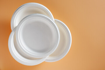 Biodegradable paper plates