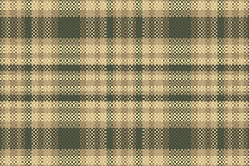 Seamless checkered pattern background. fabric texture. Vector.