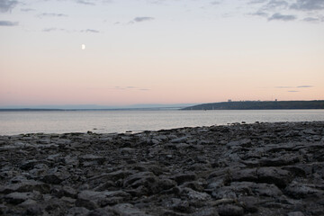 Autumn river landscape