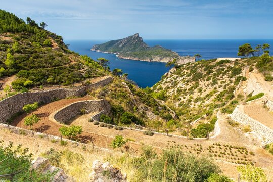 Sa Trapa and La Dragonera, Mallorca (Majorca), Spain.