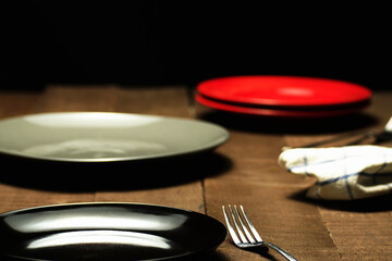 Empty plates