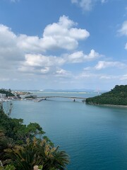 Fototapeta premium 屋慶名海峡展望台 沖縄本島 沖縄県