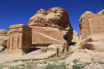 Felsenstadt Petra in Jordanien