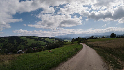 road to the mountains