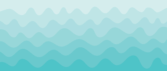 Wavy background in blue color, sea and ocean texture. Modern splash design.