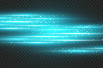 Neon background. Illustration with blue light effect.