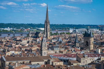 Deurstickers Cityscape of Bordeaux (France) © Alberto Giron