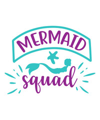 Mermaid Svg Bundle,Mermaid Svg,Give Me Vitamin Sea Svg,Birthday Girl Svg cut file