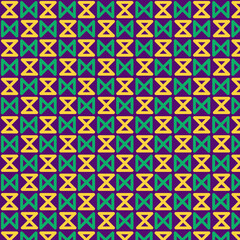 Colorful seamless geometric pattern design. Modern art. Abstract background.