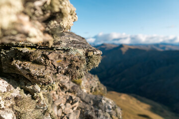 Morning view from Grandview Mountain Track, Wanaka, New Zealand