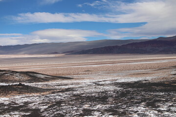 incredible volcanic and desert landscape of the Argentine Puna