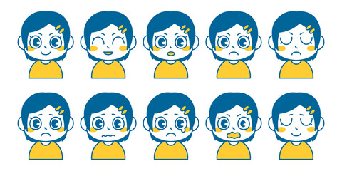 女の子のイラスト1