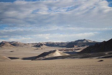 incredible volcanic and desert landscape of the Argentine Puna