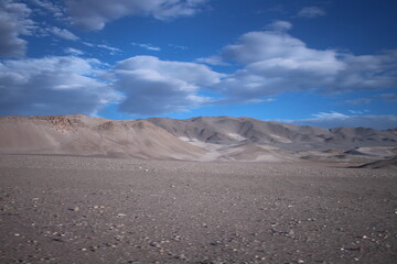 Obraz na płótnie Canvas incredible volcanic and desert landscape of the Argentine Puna