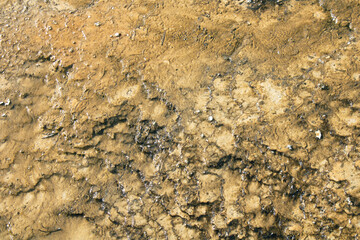 Geothermal features in Yellowstone, Wyoming.