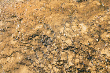 Geothermal features in Yellowstone, Wyoming.