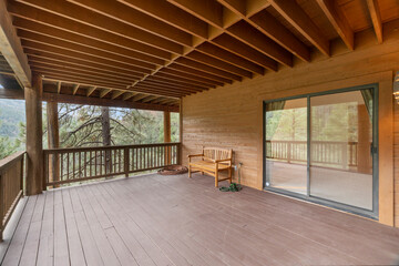 Plakat Secluded Cabin porch