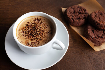chocolate chip coffee and chocolate chip cookies