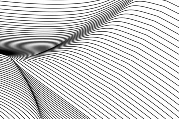 Vector Illustration of gray patterns of lines abstract background.