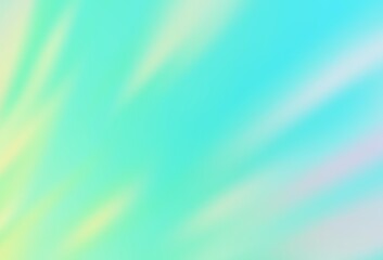 Light Blue, Green vector blurred shine abstract texture.