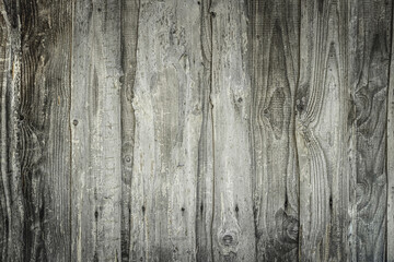 Naklejka premium old wooden boards with scratches and scuffs. vintage background for copy space