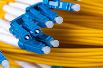 Fiber optic single mode patch cord