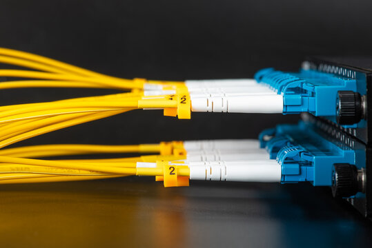 Optical distribution panel with optic patch cord cables, gigabit passive optical networks