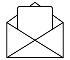 envelope with card icon