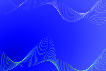 abstract blue wave background