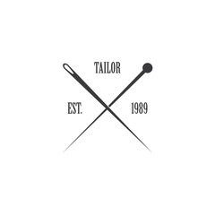 Tailor or textile logo