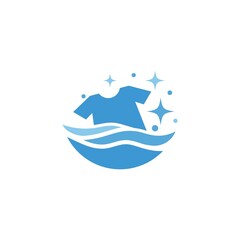 Laundry logo vector