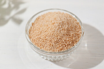 てんさい糖（日本の北海道産の作物「てん菜」から作られたお砂糖）。まろやかな甘さが特徴