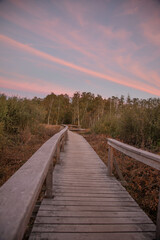 Wolken nach Sonnenaufgang