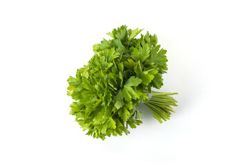 Parsley isolated on white background.