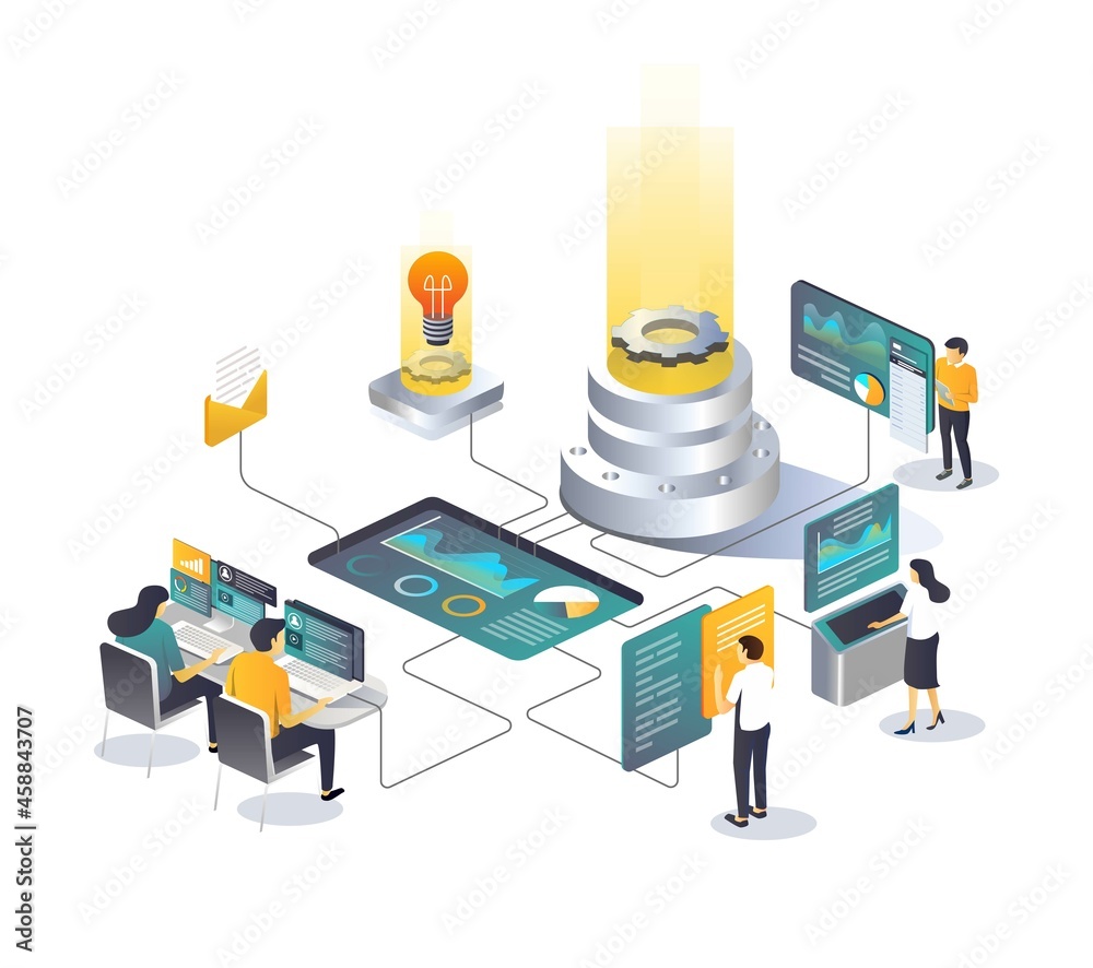 Poster Big data center hosting analysis process