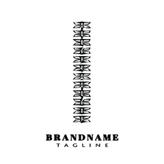 line borders logo cartoon icon design template black isolated vector illustration