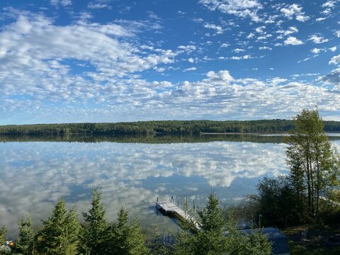 Clear water reflections