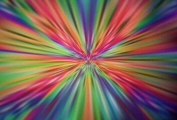 Dark Pink vector blurred shine abstract template.