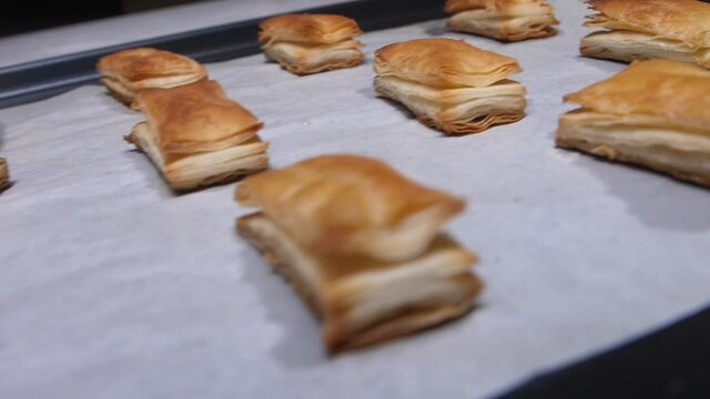 baked khari in the oven