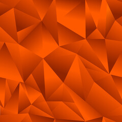 Seamless vector of a modern abstract polygonal shapes design pattern, triangle mosaic template.