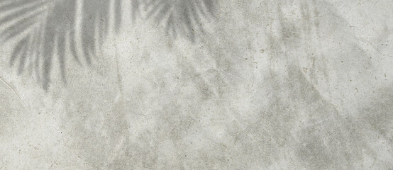 Empty space of Plaster cement concrete wall grunge texture background with light shading.