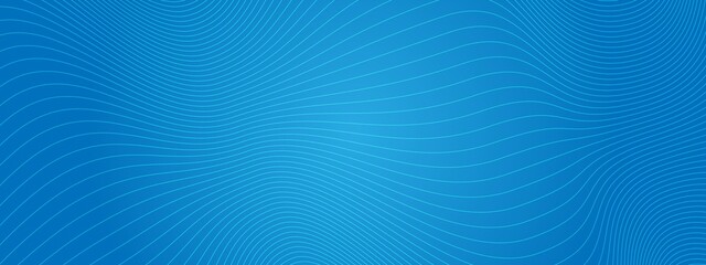 Abstract background with curved wavy lines. Vector illustration for design