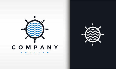 ship rudder sea logo © Hasim