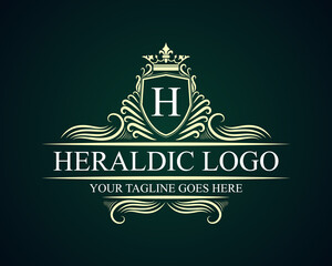 Vintage ornamental vector with floral ornament Suitable for whiskey, liquor, beer, brewery, wine, barber shop, coffee shop, tattoo studio, salon, boutique, hotel, shop signage engraving illustration