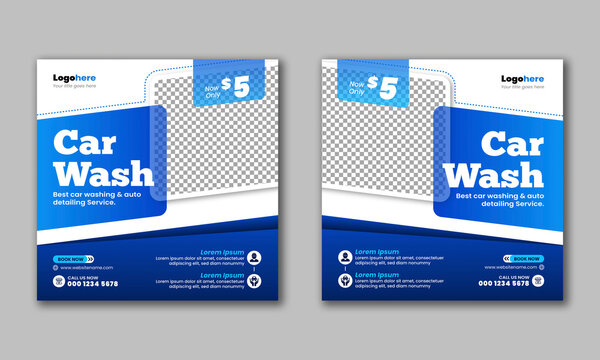 Car Wash Social Media Post