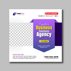 Business Corporate Social Media Post Template