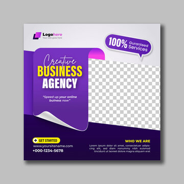 Business Corporate Social Media Post Template
