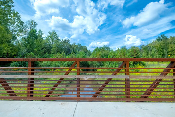 Bridge Over Torrence Creek, Torrence Creek Greenway, Huntersville, North Carolina