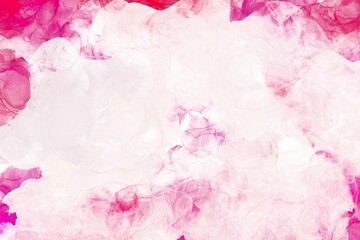 Pink abstract watercolor background for your social media cover. Digital paper for artwork.